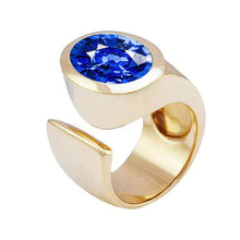Afbeelding in Gallery-weergave laden, Solitaire Ceylon Sapphire Herenring 3 Ct Huwelijk Sverjaardag Sieraden
