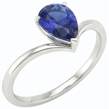 Afbeelding in Gallery-weergave laden, Solitaire Ceylon Sapphire Verlovingsring 1,50 karaat goud
