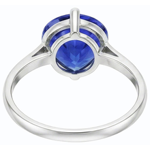 Afbeelding in Gallery-weergave laden, Solitaire Edelsteen Sieraden Ring Peer Sri Lankaanse Saffier 4 Karaat
