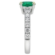 Afbeelding in Gallery-weergave laden, Designer Sieraadsteen Ring 2,50 karaat – profielaanzicht
