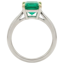 Afbeelding in Gallery-weergave laden, Elegant Edelsteen Ring 2,50 karaat – achteraanzicht
