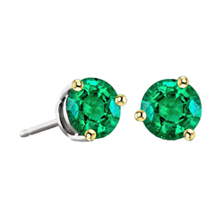 Schitterend GIA-Gecertificeerd Fijne Smaragd Gemstone Earring