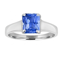 Afbeelding in Gallery-weergave laden, Solitaire Heren Ring Edelsteen Sieraden 2,50 Karaat Sri Lankaanse Saffier
