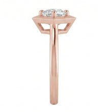 Afbeelding in Gallery-weergave laden, Natuurlijke Diamanten Ring 3ct - Roségoud 14K
