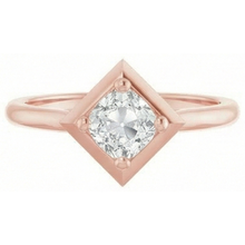 Afbeelding in Gallery-weergave laden, Natuurlijke Diamanten Ring 3ct - Roségoud 14K
