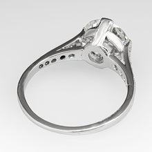Afbeelding in Gallery-weergave laden, Solitaire Met Accenten Ring Ronde Oude Mijnwerker Echt Diamanten 2,50 Karaat
