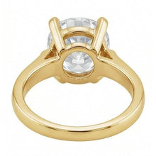 Afbeelding in Gallery-weergave laden, Schitterend Diamant Solitaire Verlovingsring 4 karaat – bovenaanzicht
