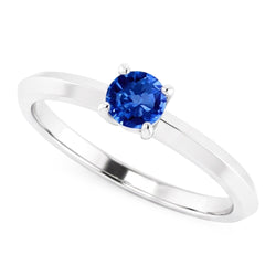 Solitaire Ring 1,25 Karaat Wit Goud 14K