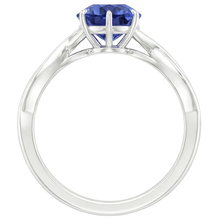 Afbeelding in Gallery-weergave laden, echte pear diamant 2.50karaat ring zijaanzicht
