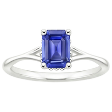 Afbeelding in Gallery-weergave laden, echte diamant 2karaat ring bovenaanzicht

