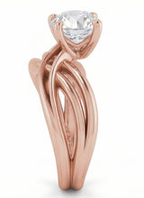 Afbeelding in Gallery-weergave laden, Natuurlijke Diamanten Ring 2ct - Roségoud 14K
