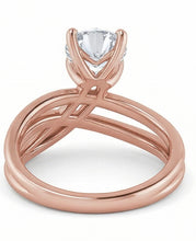 Afbeelding in Gallery-weergave laden, Natuurlijke Diamanten Ring 2ct - Roségoud 14K
