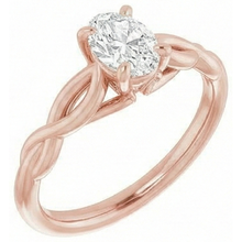 Afbeelding in Gallery-weergave laden, Natuurlijke Diamanten Ring 2.15ct - Roségoud 14K
