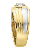 Afbeelding in Gallery-weergave laden, echte round diamant 1karaat watch bovenaanzicht

