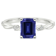 Afbeelding in Gallery-weergave laden, echte round diamant 3.50karaat ring profielweergave

