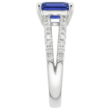 Afbeelding in Gallery-weergave laden, echte round diamant 4.50karaat ring op wit
