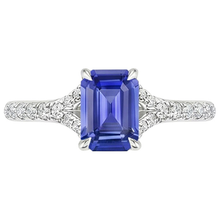 Afbeelding in Gallery-weergave laden, echte round diamant 4karaat ring profielweergave
