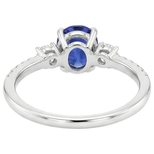 Afbeelding in Gallery-weergave laden, echte round diamant 3.50karaat ring close-up detail
