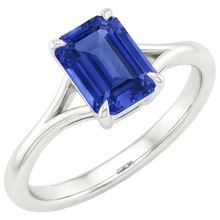 Afbeelding in Gallery-weergave laden, echte diamant 2.50karaat ring zijaanzicht
