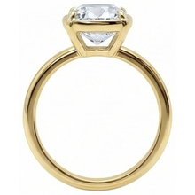 Afbeelding in Gallery-weergave laden, Solitaire Ring Kussen Oude Mijnwerker Echte Natuurlijke uit de aarde gewonnen Diamant Prong Gezet 2.25 Karaat
