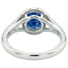 Afbeelding in Gallery-weergave laden, echte round diamant 2karaat ring op wit
