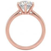 Afbeelding in Gallery-weergave laden, Solitaire Ronde Oud Mijn Slijpsel Natuurlijke uit de a aarde gewonnen Diamanten Ring 6 Prong Gezet 2 Karaat

