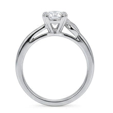Afbeelding in Gallery-weergave laden, echte round diamant 1.50karaat ring op wit
