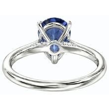 Afbeelding in Gallery-weergave laden, echte pear diamant 2.50karaat ring bovenaanzicht
