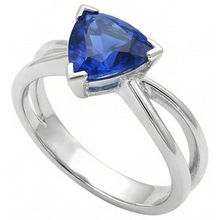 Afbeelding in Gallery-weergave laden, echte diamant 1karaat ring vooraanzicht
