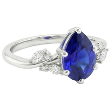 Afbeelding in Gallery-weergave laden, echte round diamant 3.50karaat ring profielweergave
