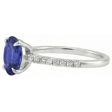 Afbeelding in Gallery-weergave laden, echte round diamant 3.75karaat ring op wit
