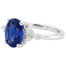 Afbeelding in Gallery-weergave laden, echte round diamant 3.75karaat ring op wit
