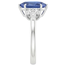 Afbeelding in Gallery-weergave laden, echte pear diamant 5karaat ring op wit
