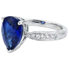 Afbeelding in Gallery-weergave laden, echte round diamant 3.50karaat ring bovenaanzicht
