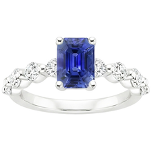 Afbeelding in Gallery-weergave laden, echte round diamant 4.25karaat ring bovenaanzicht
