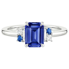Afbeelding in Gallery-weergave laden, echte round diamant 3karaat ring profielweergave
