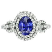 Afbeelding in Gallery-weergave laden, echte round diamant 3.25karaat ring zijaanzicht
