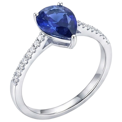 Echte Diamant Ring 2.50 Karaat