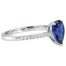 Afbeelding in Gallery-weergave laden, echte round diamant 2.50karaat ring profielweergave
