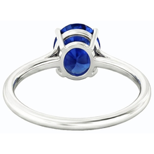 Afbeelding in Gallery-weergave laden, echte oval diamant 2karaat ring close-up detail
