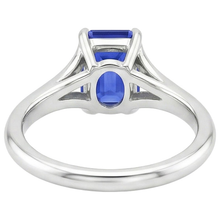 Afbeelding in Gallery-weergave laden, echte diamant 3karaat ring close-up detail
