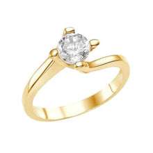 Afbeelding in Gallery-weergave laden, echte round diamant 1.75karaat ring vooraanzicht
