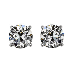 Fijne Diamant Oorstekers 2 karaat – 14K Witgoud