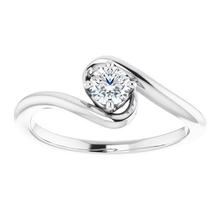 Afbeelding in Gallery-weergave laden, Solitaire Echt Diamanten Verlovingsring 0,50 Karaat Sieraden Nieuw
