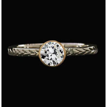Afbeelding in Gallery-weergave laden, echte round diamant 1.50karaat watch vooraanzicht
