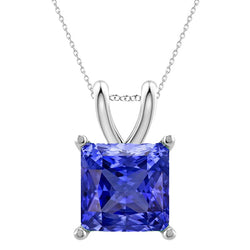 IGI-Gecertificeerd Steen Halsketting – Royal Blue Saffier 4