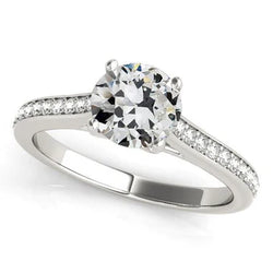 Natuurlijke Diamanten Ring 3.75ct - Witgoud 14K
