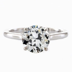 Natuurlijke Diamanten Ring 2ct - Witgoud 14K