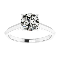 Natuurlijke Diamanten Ring 2ct - Witgoud 14K