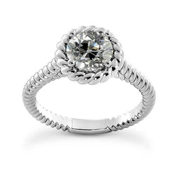 Natuurlijke Diamanten Ring 2ct - Witgoud 14K